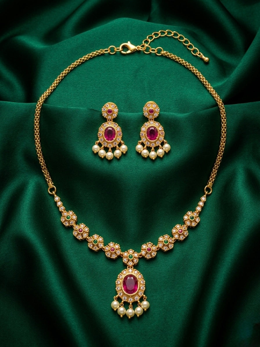The Royal Heritage Pearl Drop Ensemble Set