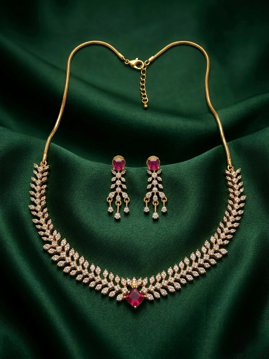 The Signature Botanical Leaf Ensemble Set