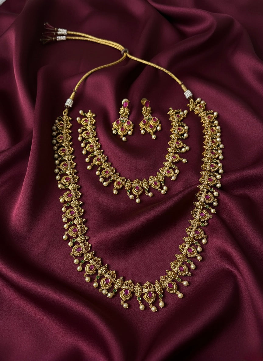 Imperial Splendor: The Dual-Necklace Heritage Collection