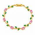 Rose tulip bracelet
