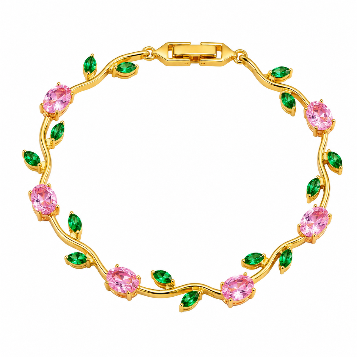 Rose tulip bracelet