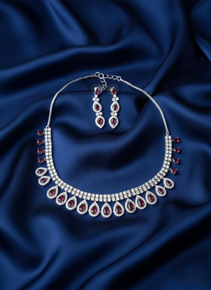Midnight Elegance Necklace Set