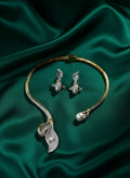 The Sculpted Pearl & Petal Cuff Set