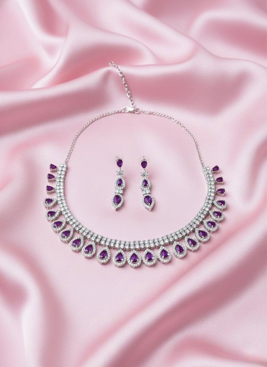 Midnight Elegance Necklace Set