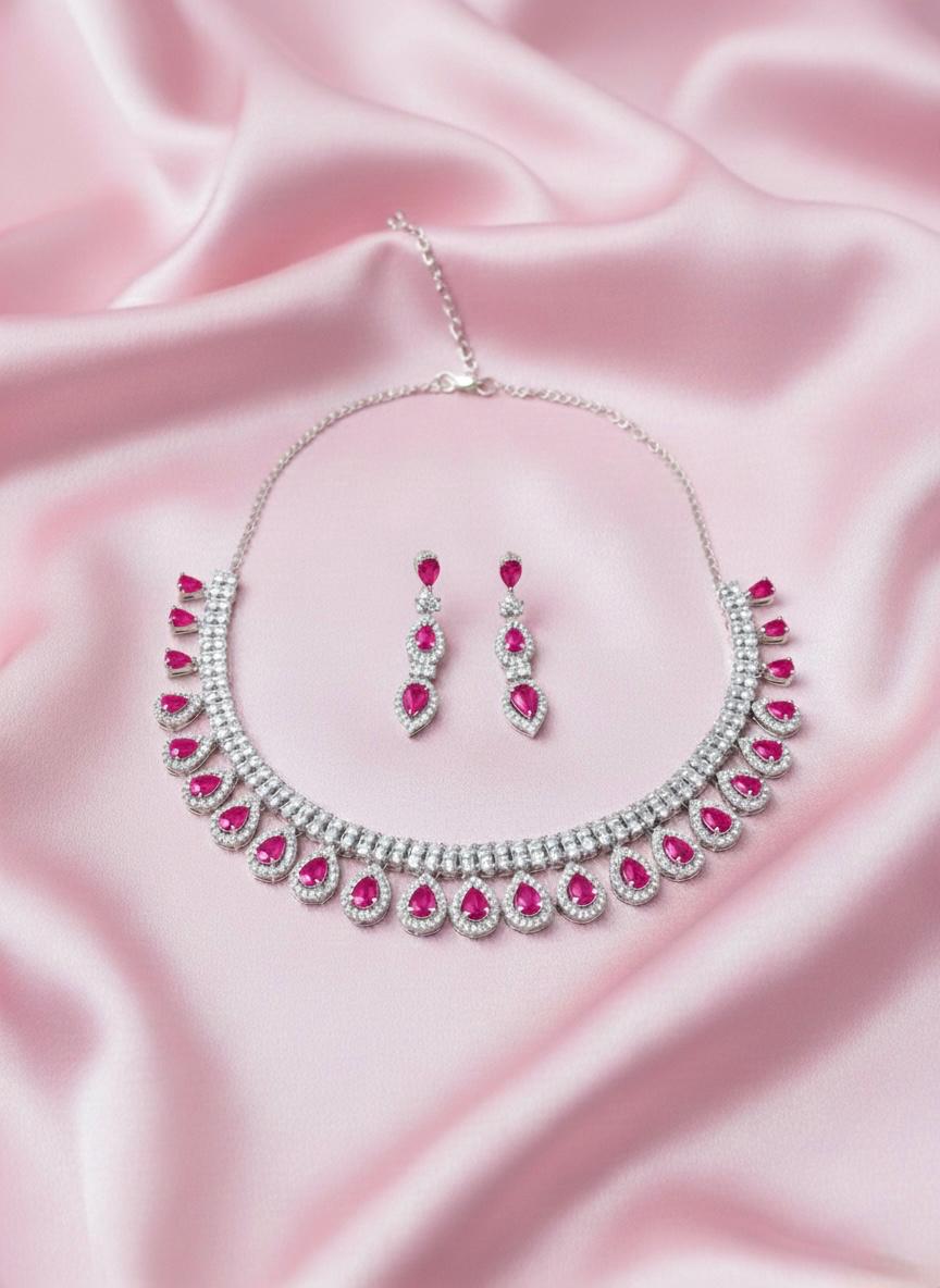Midnight Elegance Necklace Set